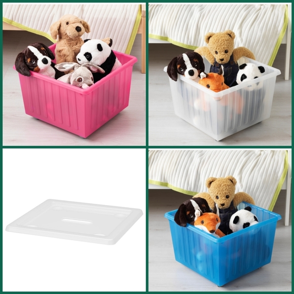 IKEA Storage & Organization Ikea Vessla Storage Crate With Wheels